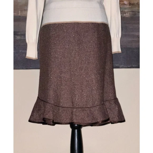 Gap herringbone skirt - Picture 3 of 15